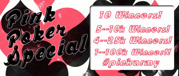 PromoteYourCoin's tweet photo. @Pinkcoin_ #GIVEAWAY hosted by #pinkarmy ! FOLLOW @Pinkcoin_ &amp; @PromoteYourCoin &amp; RT to enter! Ends @ 100 RTs! http://t.co/ppGzhVVTHO