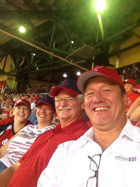 twooten's tweet photo. Having fun at the ballpark!! #cardsfangram http://t.co/EVgUwwbRFA