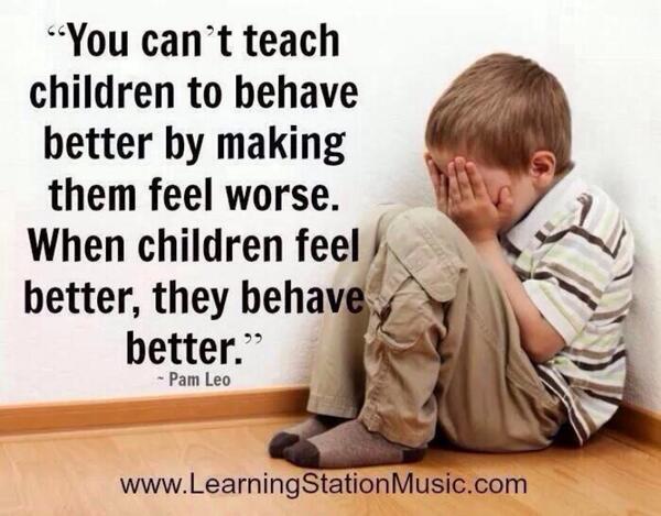 You can’t teach teachers to teach better by making them feel worse. When teachers feel better, they teach better.