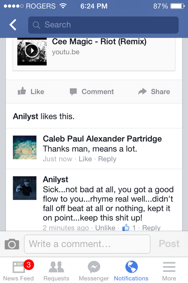 CeeMagic506's tweet photo. So stoked I got props from Anilyst. http://t.co/BLxDLUu6zj