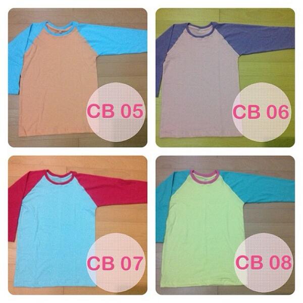 westore7's tweet photo. Katalog colour block raglan (2) http://t.co/maD0VgR3zR