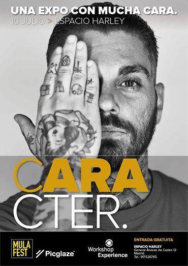 Picglaze's tweet photo. Si estas en Madrid visita la exposición "Carácter" del #MULAFEST donde se exponen obras realizadas en #PicPoster... http://t.co/cVoodm1zSE