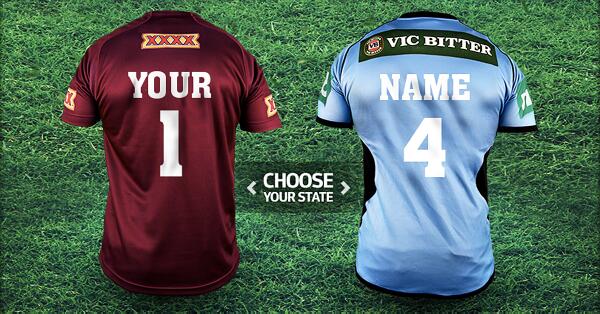 personalised nrl jersey