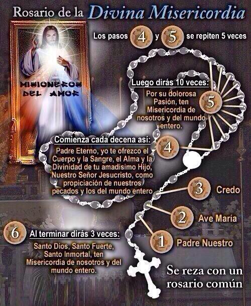 ✨María on Twitter: "@geopolytica Guía para rezar la Coronilla a la Divina Misericordia. (1) / Twitter