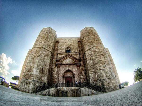 mussida's tweet photo. Castel del monte #puglia #gopro #castle #medieval #architecture #travelphotography http://t.co/rlcwNNzlA6