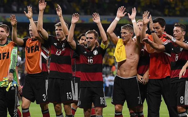 Telegraph's tweet photo. Germany's destruction of Brazil was a decade in the making, writes @henrywinter http://t.co/Jr9eDnCUFP (Pic: Getty) http://t.co/pzqxyQOFnj