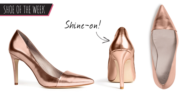 nextofficial's tweet photo. Rose gold rush! RT+ Follow by 10AM 10.07.14 to #WIN these rose gold stilettos! #ShoeoftheWeek http://t.co/hxaI0ufJT6 http://t.co/mwyiBMggg8