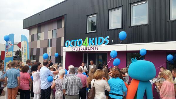 Vrijdag was het zover! De opening van  #Octo4Kids #Ommen neem een kijkje op de website bit.ly/1tm70sd