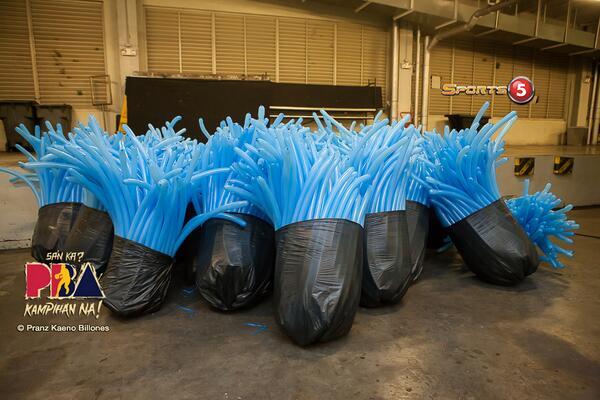 's tweet image. This will surely flood Araneta Coliseum later! #PBAFinals Game 5 #LabanSanMig