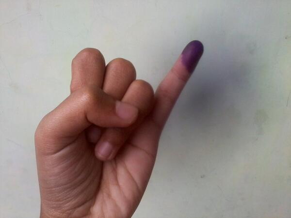 PemudaMemilih's tweet photo. Salam demokrasi ;) RT @Fransiska_diah @kprGKIBL #pemudamemilih http://t.co/nSyEfoek4L