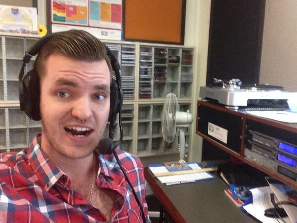 stephenstockwel's tweet photo. About to chat with @LewiMcKirdy on @triplej for #nothack. I'm coming all the way from my working holiday in Karratha http://t.co/ccLPrURWFB