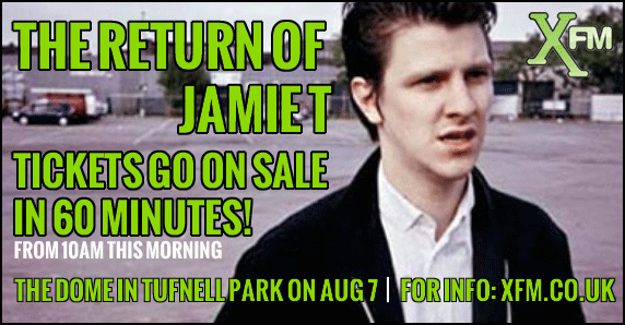 “@Xfm: Are we ready, London? #JAMIET <a href="/jamietmusic/">Jamie T</a> ” <a href="/coopsie88/">pollycooper</a>