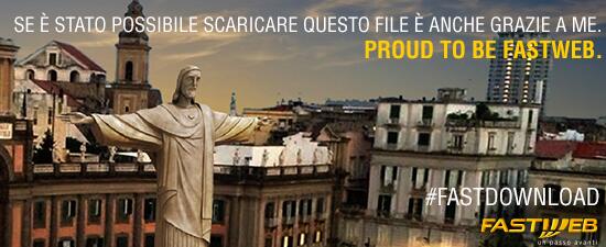 Lucianadelauren's tweet image. proud to be #fastweb @fastweb downloaded with #fFASTWEB #FASTdownload