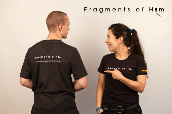elwinverploegen's tweet image. Going to @GaymerX? Look for us wearing these awesome shirts #FragmentsOfHim #gamedev
