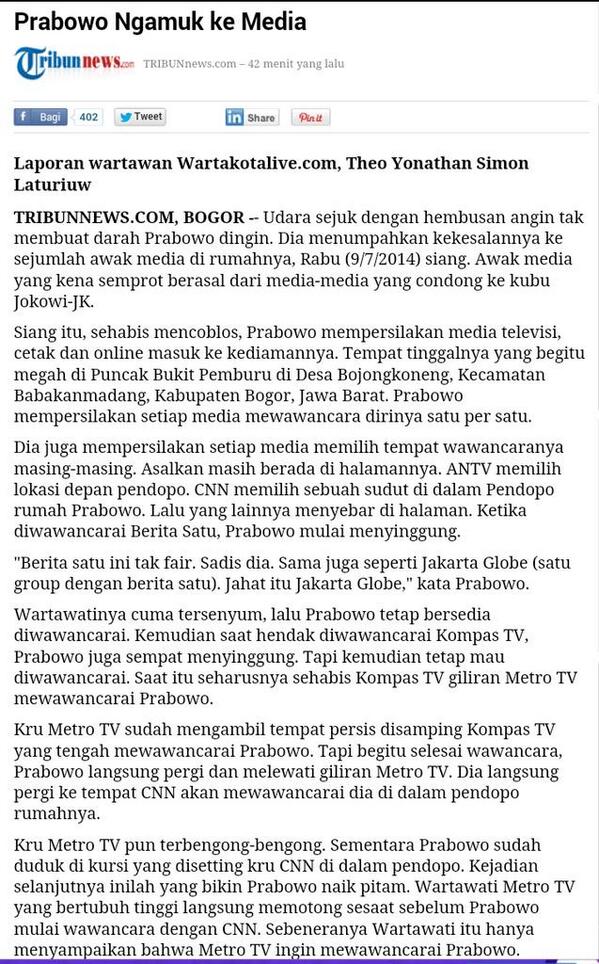 Duh pak, santai aja dong