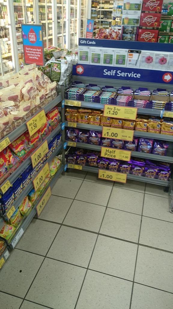 express6078's tweet image. Brand new offers in store today and only a £1. It would be rude not tooB-)