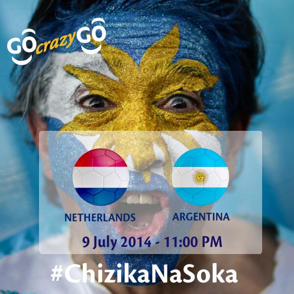 YasTanzania_'s tweet photo. Kati ya Nertherlands na Argentina nani atashinda #ChizikaNaSoka #GoCrazyGo #jishindie https://t.co/oJUOephEOl http://t.co/L3v49tbRR9