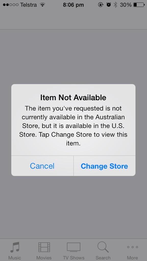 Hell_Pixie's tweet image. That horrible moment when you try to get @MethHeadMovie on iTunes in #Australia ~ #BreakinMyHeart!!?!!