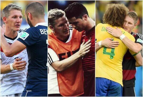 Footballogue's tweet photo. [#CM2014] Bastian Schweinsteiger #RESPECT http://t.co/2gu5oQZIRd