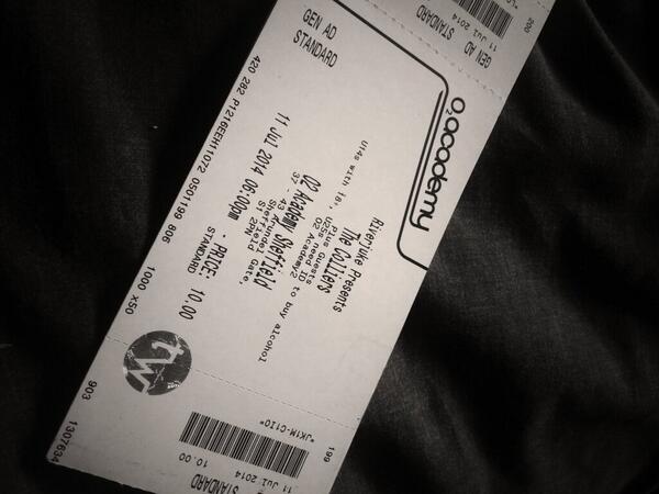 THECOLLIERS's tweet image. ***RT for a chance to win 2 tickets to Sheffield O2 this Friday***