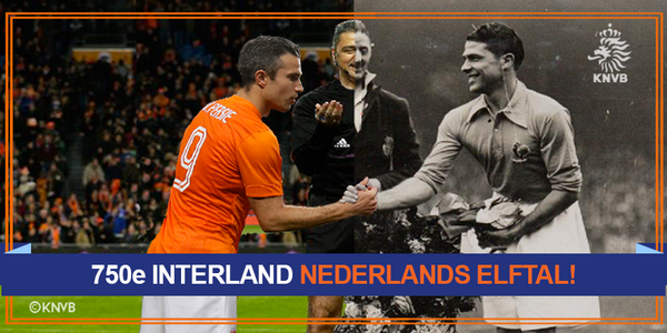 KNVB's tweet photo. De wedstrijd van #NED vanavond tegen #ARG zal de 750e interland van Oranje zijn. #NedArg #WorldCup #WK http://t.co/EMFKqGLPp3