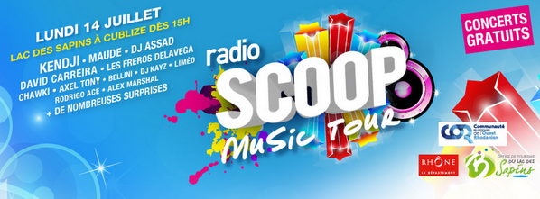 Kendji Girac (@girackendji) on Twitter photo Hola! Je participe au #ScoopMusicTour de <a href="/RadioSCOOPOff/">Radio SCOOP</a> le 14/07 dès 15H à Cublize ! Infos > bit.ly/1oB0Qxw Hola! Je participe au #ScoopMusicTour de <a href="/RadioSCOOPOff/">Radio SCOOP</a> le 14/07 dès 15H à Cublize ! Infos > bit.ly/1oB0Qxw