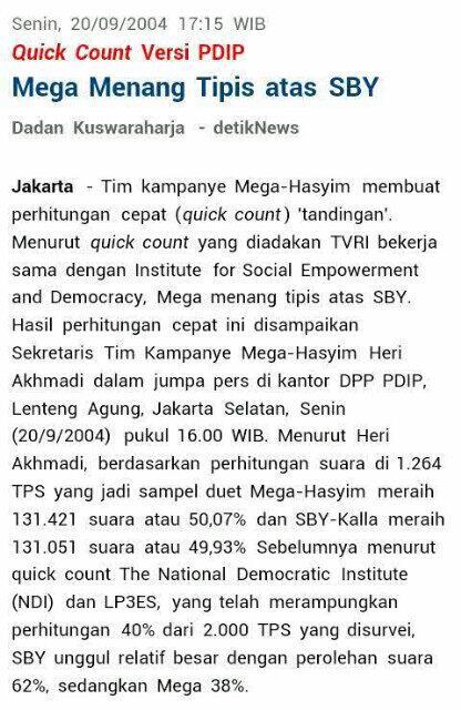 RanupsProSandi's tweet photo. Minta team Jokowi baca klaim Mega menang 2004 @jokowi_do2 @Gerindra @Fahrihamzah @TM2000Back @M4ngU5il @fadlizon http://t.co/P52aPHlSzM