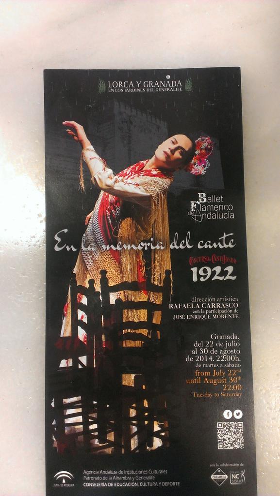 pedrillo537's tweet photo. Y esto es lo ke toca a partir del día 22 #GranadaEsFlamenca #CanteDeJondo #Joyas #Morente #Vamos http://t.co/XBwGzChosw