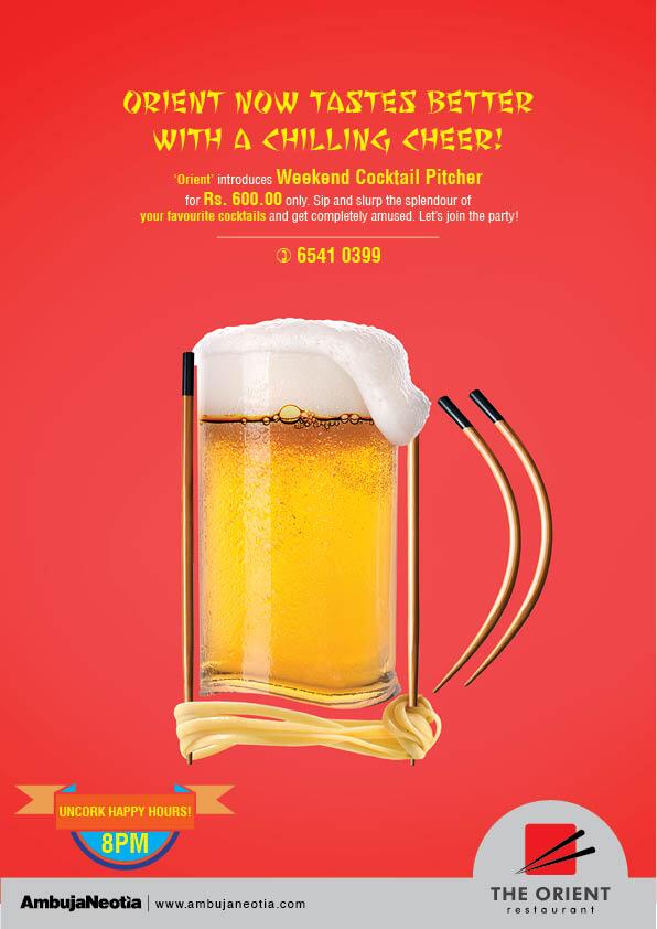 The_Orient_'s tweet photo. Orient will now taste better with a chilling cheer! http://t.co/Xd6eMhgww7