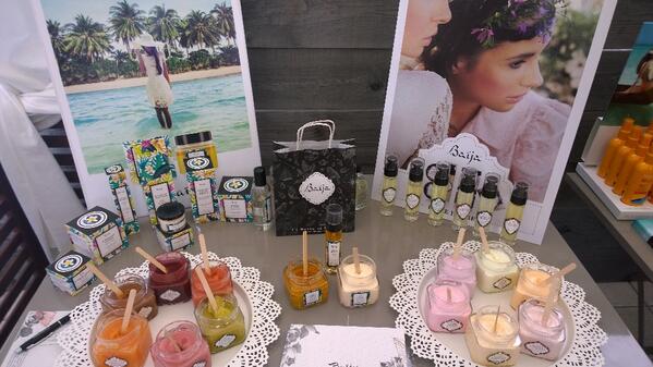 wifesgeek's tweet image. Présentation des produits cosmétiques #Baija a l événement &quot;enjoy your Summer #mysekit. #PressMyWeb était présent!