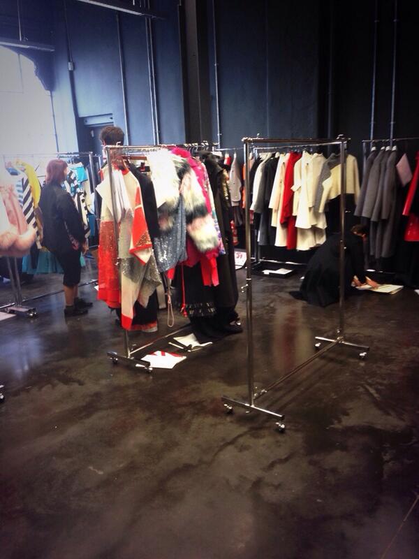 FashionScout's tweet photo. Hard at work decision making @PhoebeEnglish @NOTJUSTALABEL @HilaryAlexander @styliststuff #fspanel #fashionscout http://t.co/5hNKKW4tgL