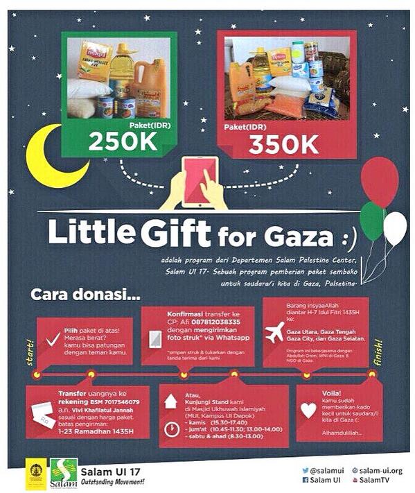 THRnya boleh banget lho kalau sebagian disalurkan ke sini: #PrayForGaza #GazaUnderAttack #PrayForPalestina