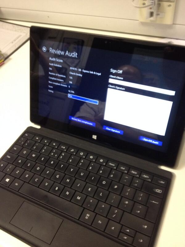 Another audit 4 Church Gresley another pass. Blue this time. Well done to all team.