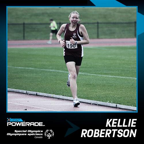 PoweradeCA's tweet photo. Kellie from @SpecialOCanada has knocked nearly 1min off her 1500m time. Best of luck competing in #Van2014 this week! http://t.co/g7URa2D81l