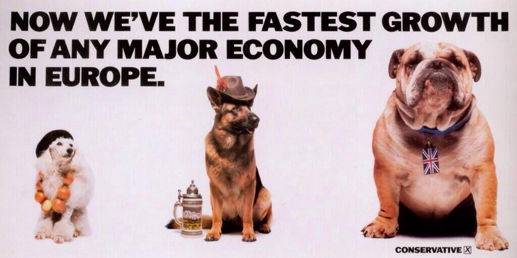 Image result for fastest growing europe economy 1987 conservative poster