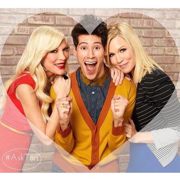 torispelling's tweet photo. Who's live tweeting w/ me tonight for @MysteryGirls? Send your questions using #AskTori &amp; #MysteryGirlsChat! xo http://t.co/hLbA03xRR6