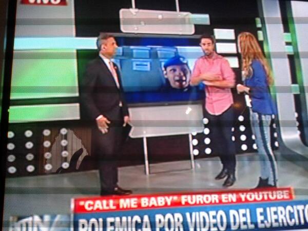 JeniferEmilce's tweet photo. @poggidiego #tech saliisss genial!  Muy bueno el video d call me baby!! Jajaj http://t.co/DOmzYJzKTs