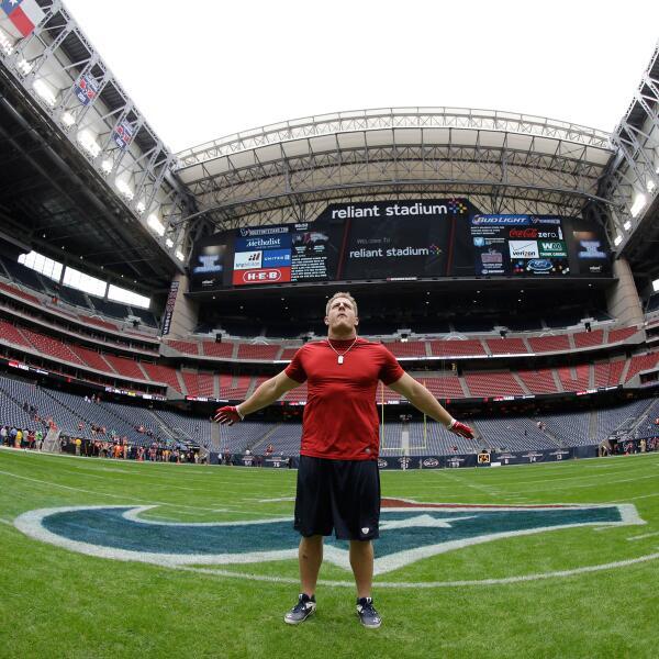 UWMadison's tweet photo. .@BadgerFootball raised him well. RT @nfl: There isn’t another defensive player you'd rather build a team around. http://t.co/qrHhcJU2FR