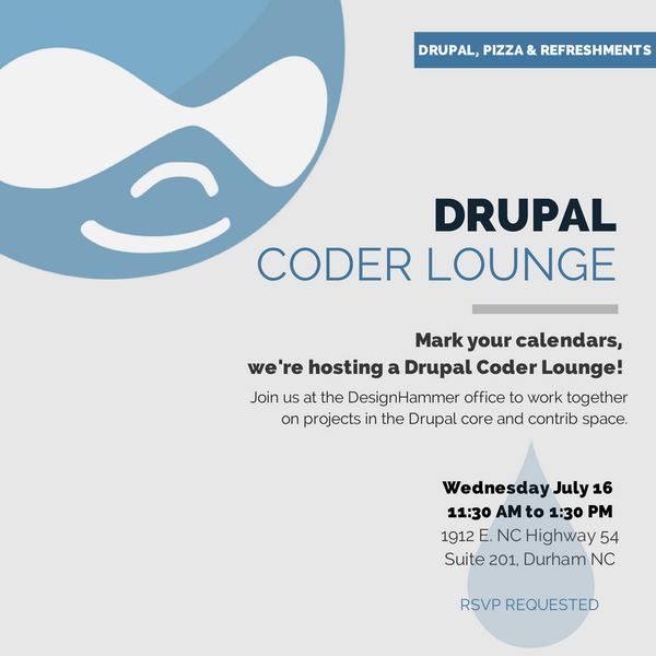 TriDUG's tweet photo. RT @DesignHammer: Local Drupalers, you're invited to our coder lounge! http://t.co/FklxngJ7PL  http://t.co/9pLJZeoKJK