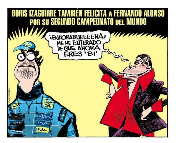 Chiste 24/10/06 #WhenWeWereGods. Yo estaba en @marca, @Borisizaguirre en todas partes y @alo_oficial era bicampeón.