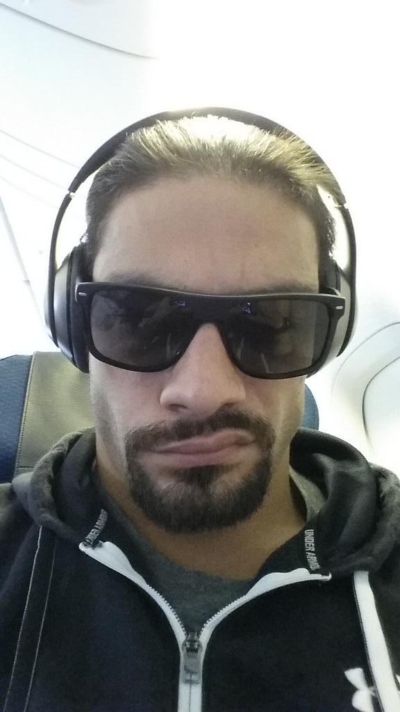 WWERomanReigns's tweet photo. Tokyo bound!! #Assess&amp;AttackAllTheSushi http://t.co/938GoN9jWs