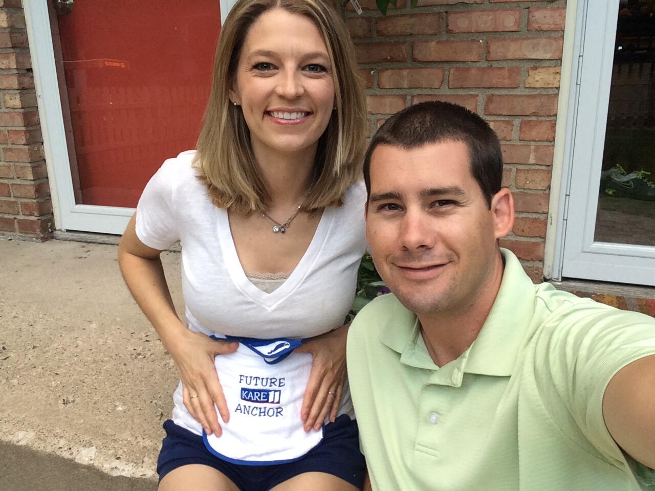 Laura Betker on X: Yup, it's true! I've got a baby bump. My husband and I  are expecting our first little one, to be arriving in January!  http:t.coRefqIfbJ2V  X