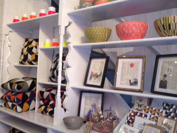 fleetlondon's tweet photo. Fleet's shelves are full of bright and unique items for the home. http://t.co/GPAtizbW9g