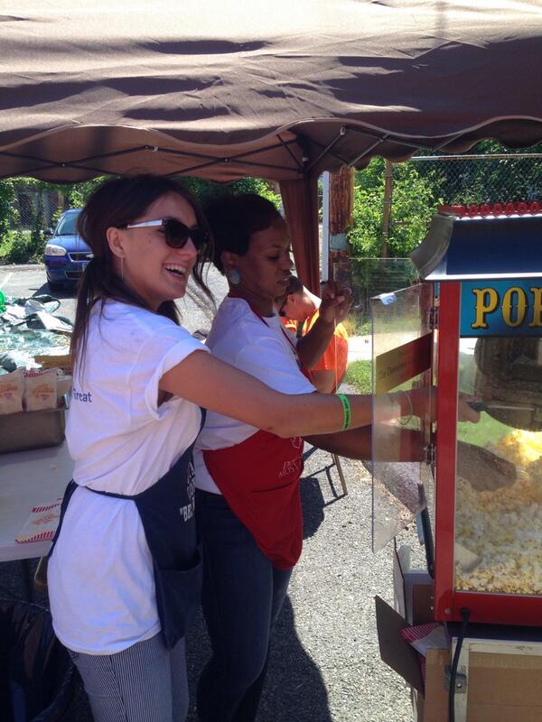 Thanks to our friends volunteering today from @PNCGrowUpGreat