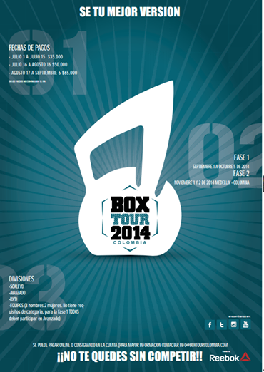 HeroBoxIBG's tweet image. @boxtourcolombia Hero Box ya está en modo #BoxTourColombia2014 
La mejor experiencia de CrossFit en Colombia.