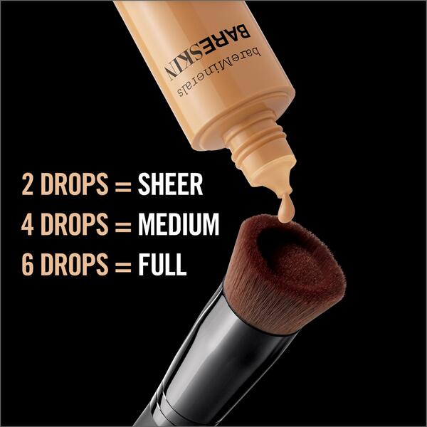 bareMinerals's tweet photo. Spoiler alert: Applying NEW bareSkin™ Foundation is as easy as Shake, Drop, Buff™. http://t.co/7URRtbW6YG #GoBare http://t.co/UvmKifV65I