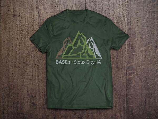 Get yourself some #Base3 swag! T-shirts will be on sale at the event July 17th. Don't miss out.