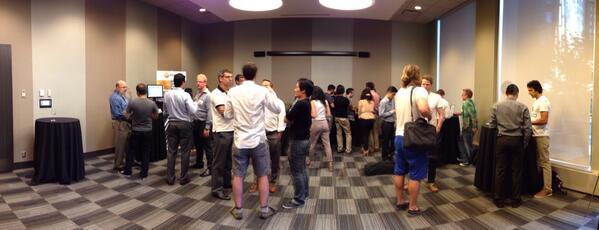 vchan's tweet image. AutoStitch Panorama by @WavefrontAC company @Cloudburst_Rsch - pic taken in demo room at #WFHomecoming! #app #tech