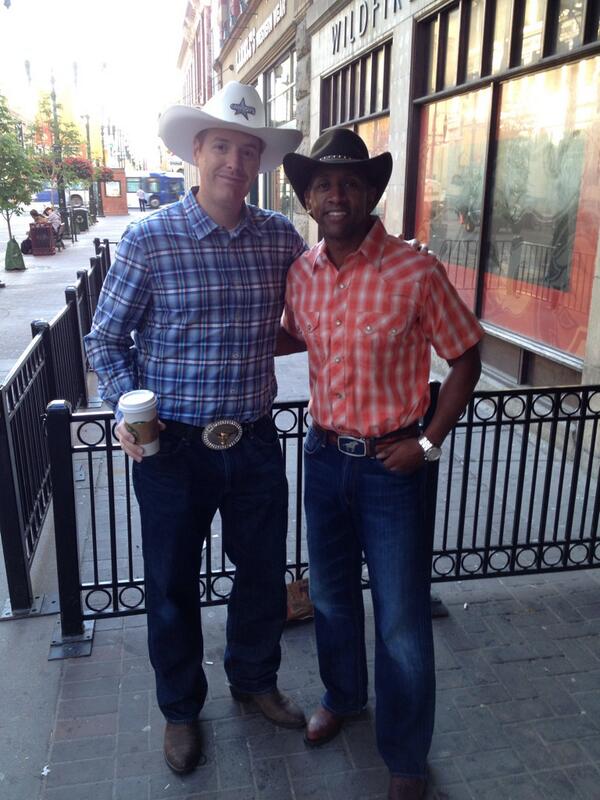 Staffing by day and cowboys and rodeos by night! I can get used to this! #CalgaryStampede #TEKsystems