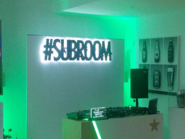 VincentPUREN's tweet photo. Soirée #Subroom avec #Heineken et #Creapills... http://t.co/hUby2dLy2C
